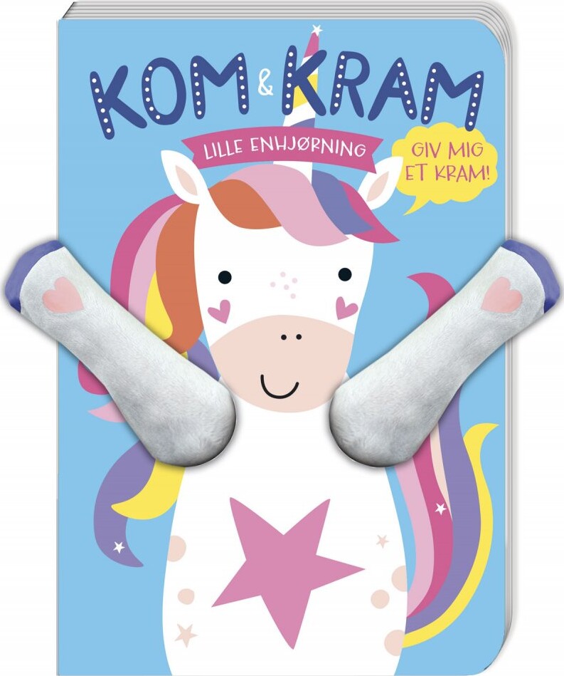 Kom Og Kram: Lille Enhjørning   Bog