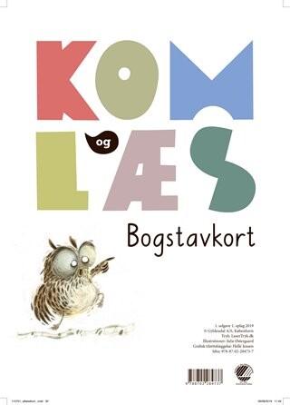 Kom Og Læs Bogstavkort Lise Jæger Bog