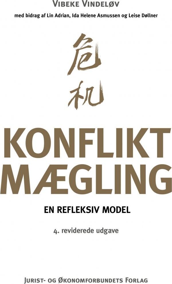 Konfliktmægling   Vibeke Vindeløv   Bog