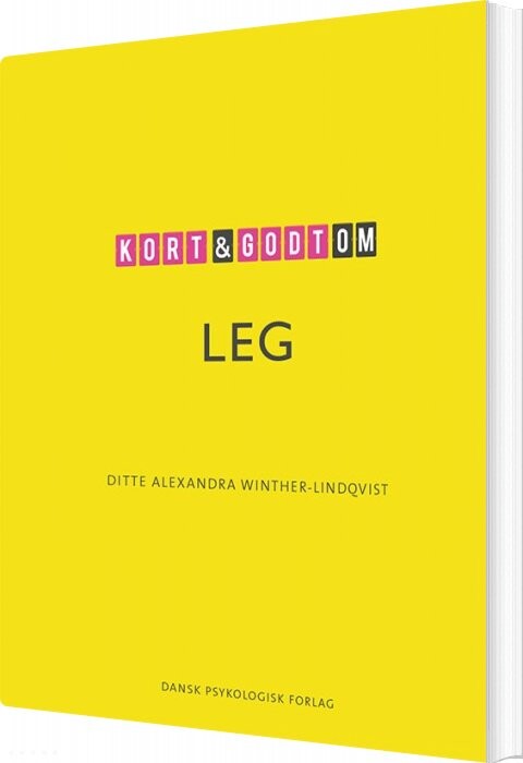 Kort   Godt Om Leg   Ditte Alexandra Winther Lindqvist   Bog