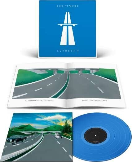 Kraftwerk Autobahn Limited Blue Edition Vinyl Lp