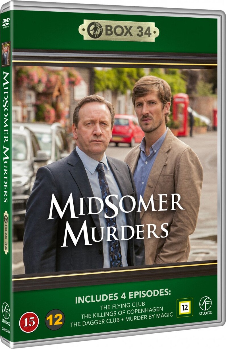Kriminalkommissær Barnaby Midsomer Murders Box 34 Dvd Tv Serie