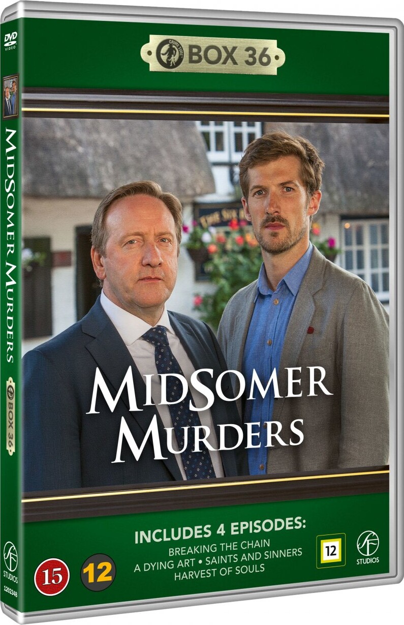 Kriminalkommissær Barnaby Midsomer Murders Box 36 Dvd Tv Serie
