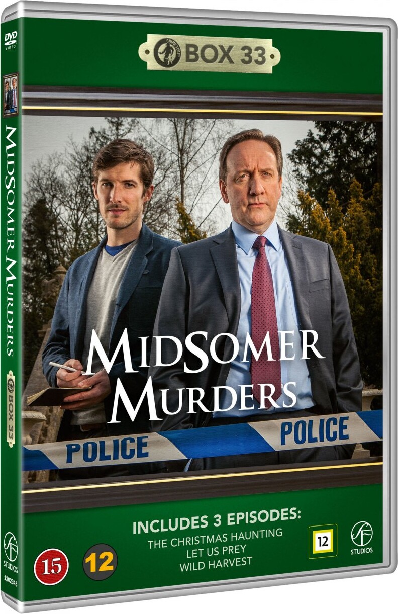 Kriminalkommissær Barnaby Midsomer Murders Box 33 Dvd Tv Serie