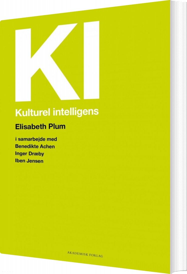 Kulturel Intelligens   Elisabeth Plum   Bog