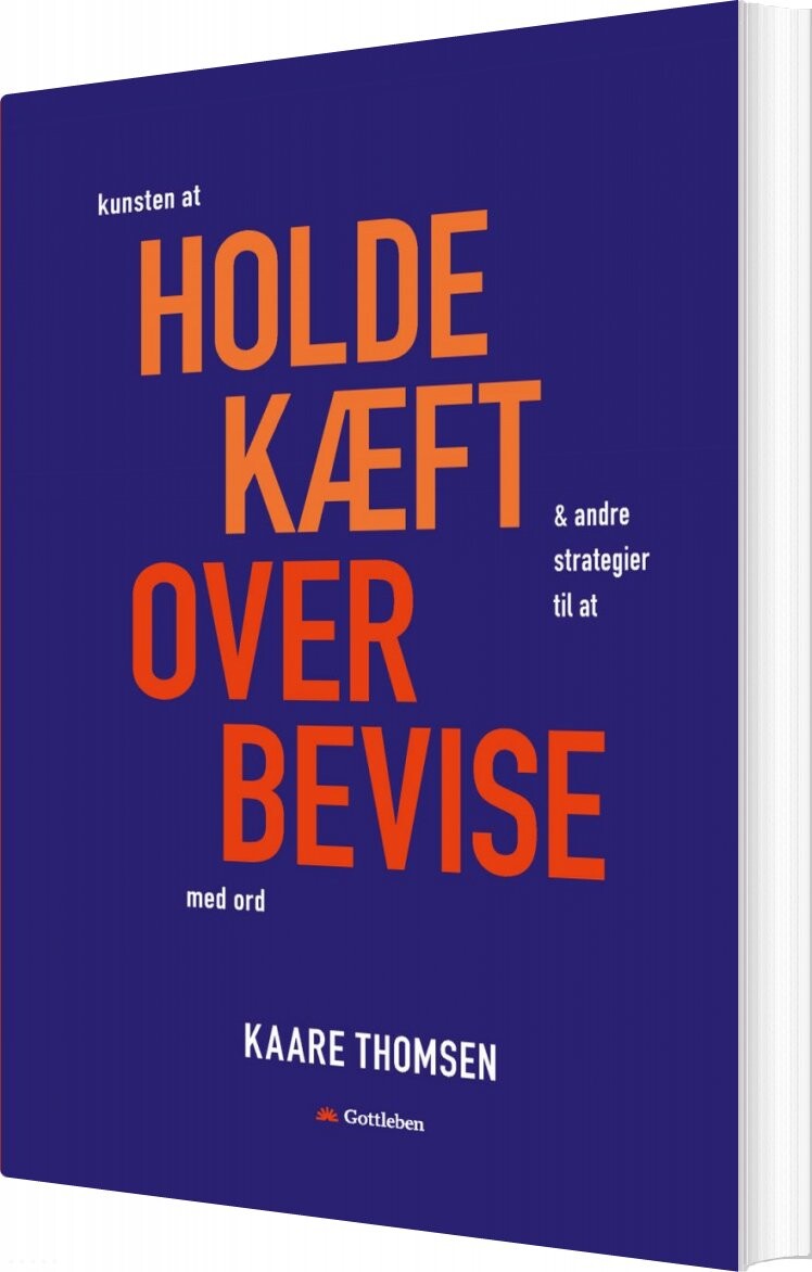 Kunsten At Holde Kæft   Kaare Thomsen   Bog