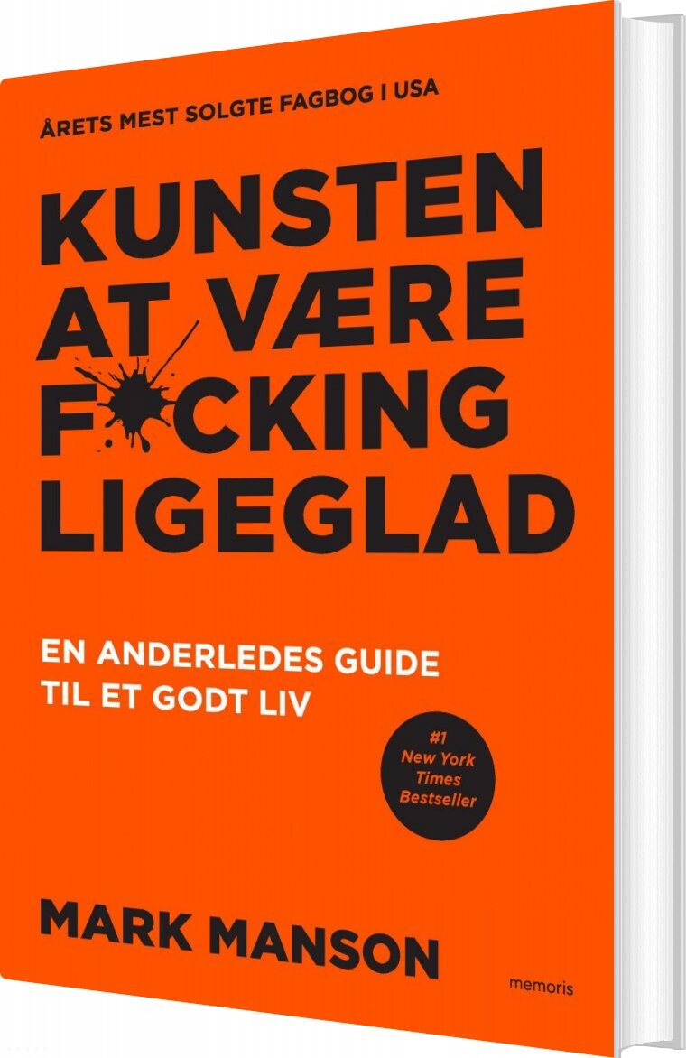 Kunsten At Være Fucking Ligeglad   Mark Manson   Bog