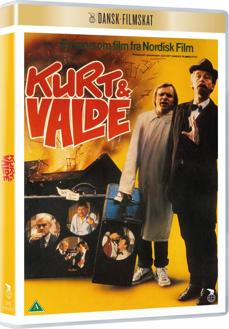 Kurt Og Valde Småsvindlere På Deltid Dvd Film