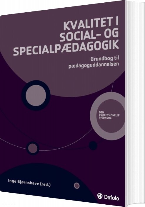 Kvalitet I Social  Og Specialpædagogik   Inge Andrea Bjørnshave   Bog