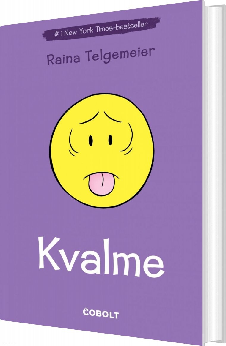 Kvalme   Raina Telgemeier   Bog
