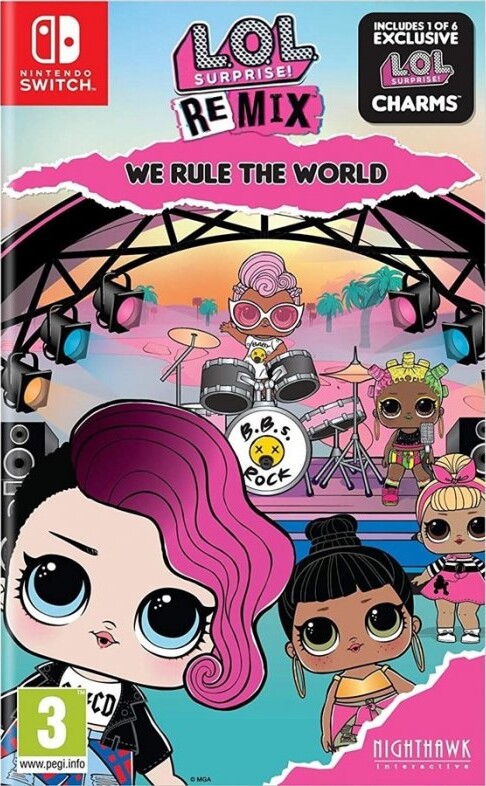 L O L Suprise Remix Edition: We Rule The World Nintendo Switch