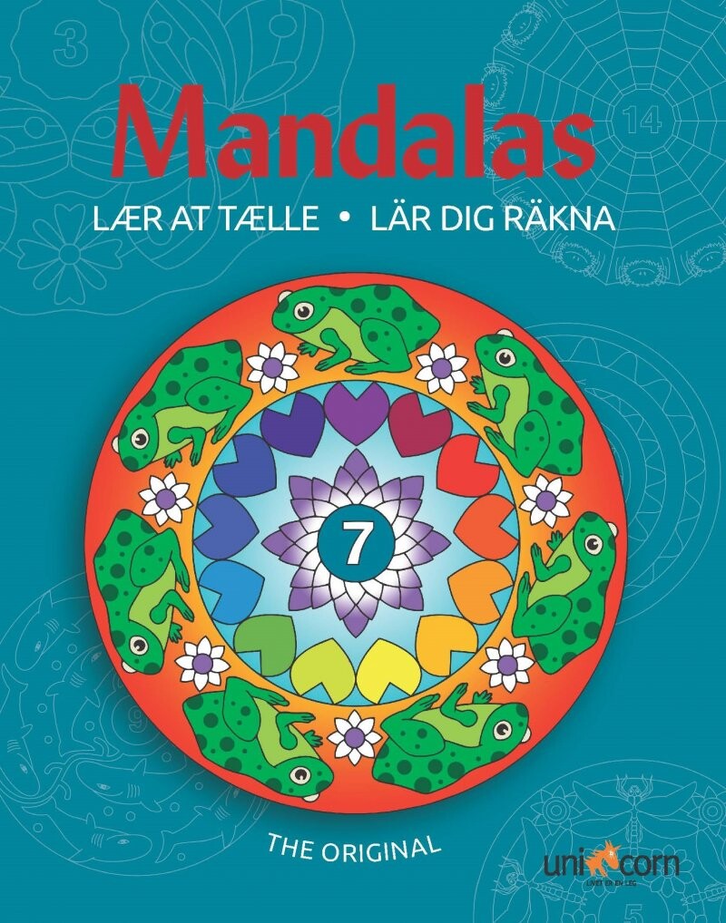 Lær At Tælle Med Mandalas   Bog