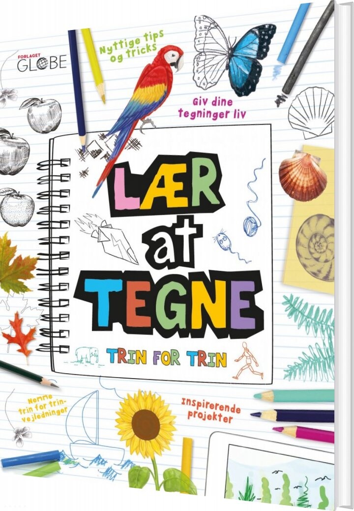 Lær At Tegne Trin For Trin   Bog