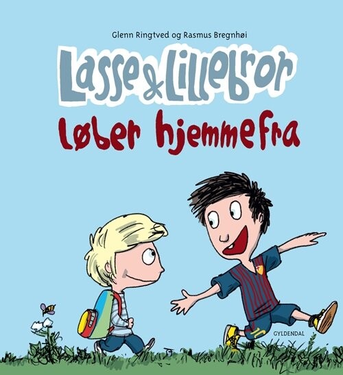 Lasse Og Lillebror Løber Hjemmefra Glenn Ringtved Bog