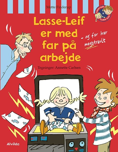 Lasse Leif Er Med Far På Arbejde   Mette Finderup   Bog