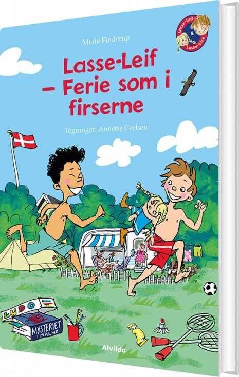 Lasse Leif   Ferie Som I Firserne   Mette Finderup   Bog