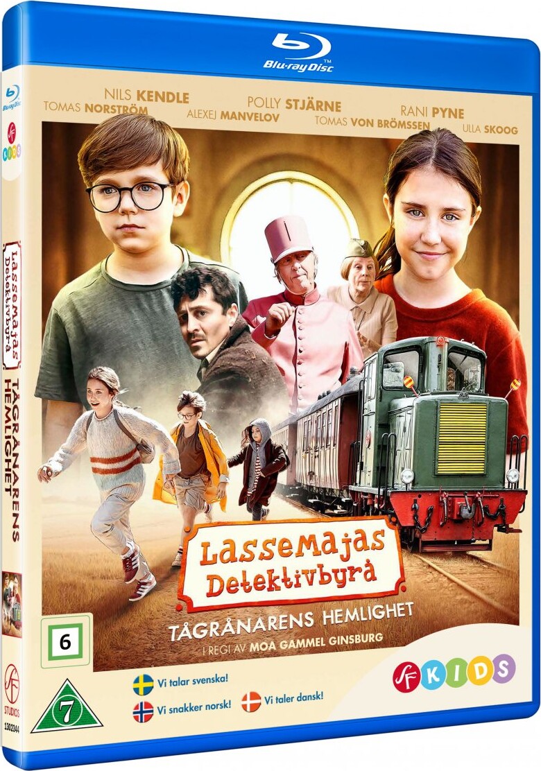 Lassemajas Detektivbureau Togrøverens Hemmelighed Blu Ray