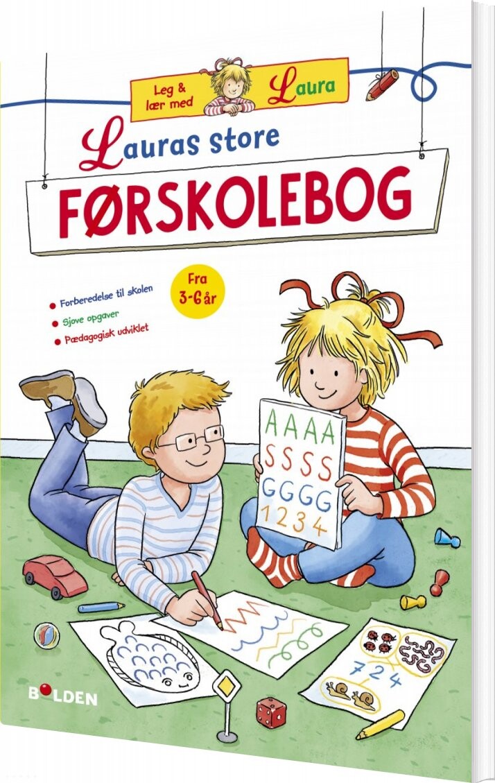 Lauras Store Før Skolebog   Bog