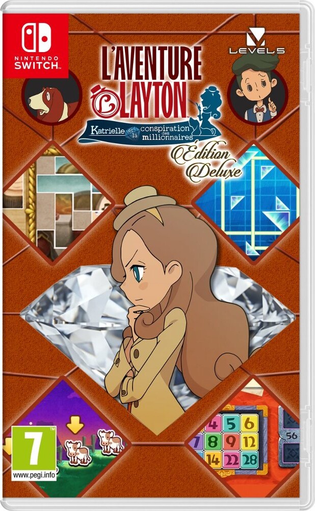 Layton S Mystery Journey: Katrielle And The Millionaires Conspiracy Deluxe Edition Nintendo Switch