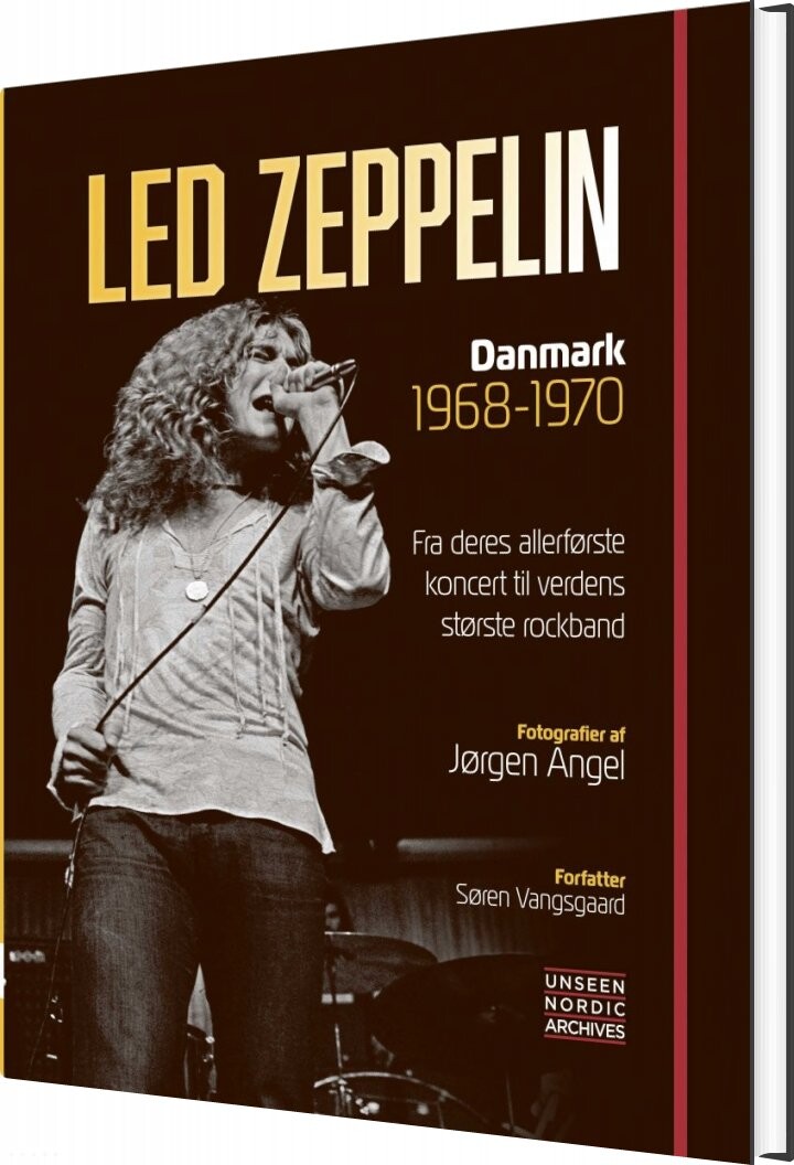 Led Zeppelin   Danmark 1968 1970   Søren Vangsgaard   Bog
