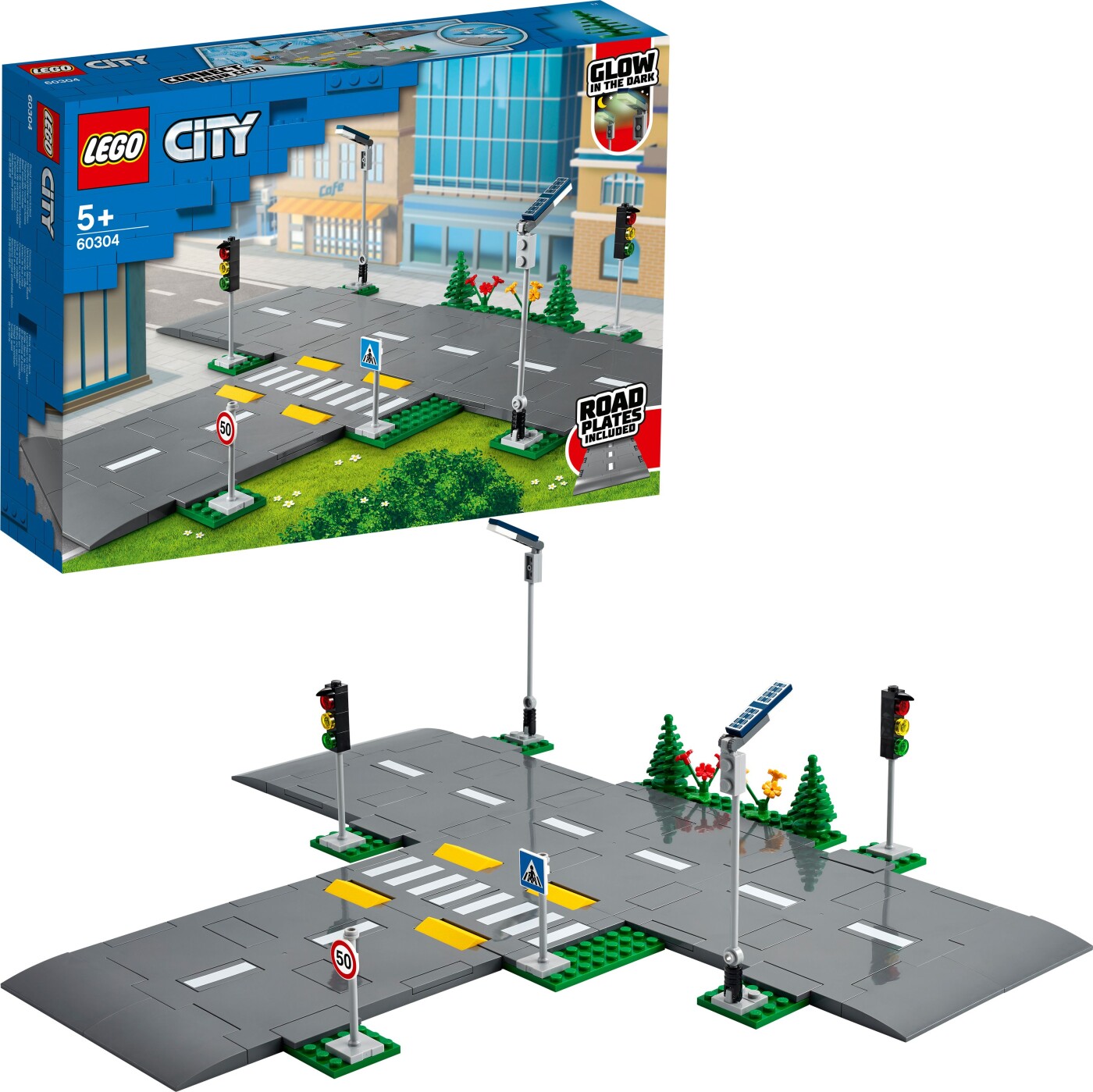 Lego City   Vejplader   60304