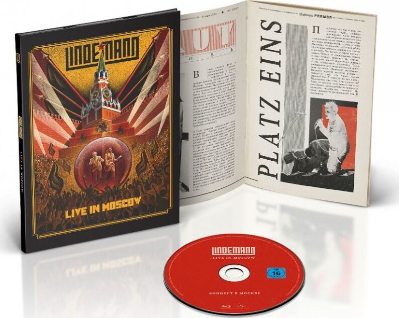 Lindemann Live In Moscow Blu Ray