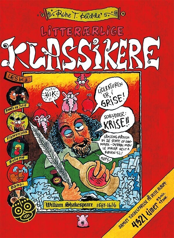 Litterærlige Klassikere   Rune T  Kidde   Bog