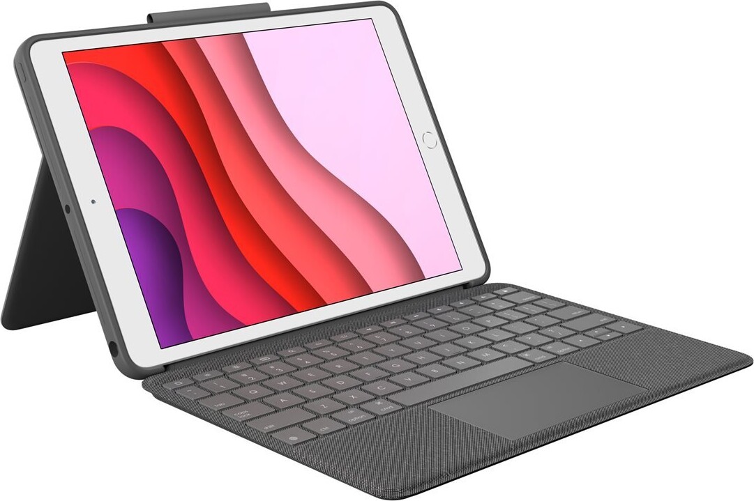 Logitech Combo Touch   Ipad 7th Gen   Graphite   Nordisk
