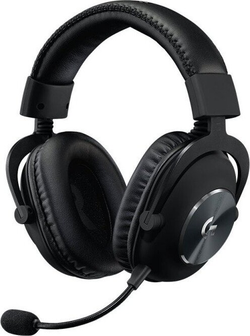 Logitech G Pro X   7 1 Over Ear Gaming Headset Med Usb   Sort