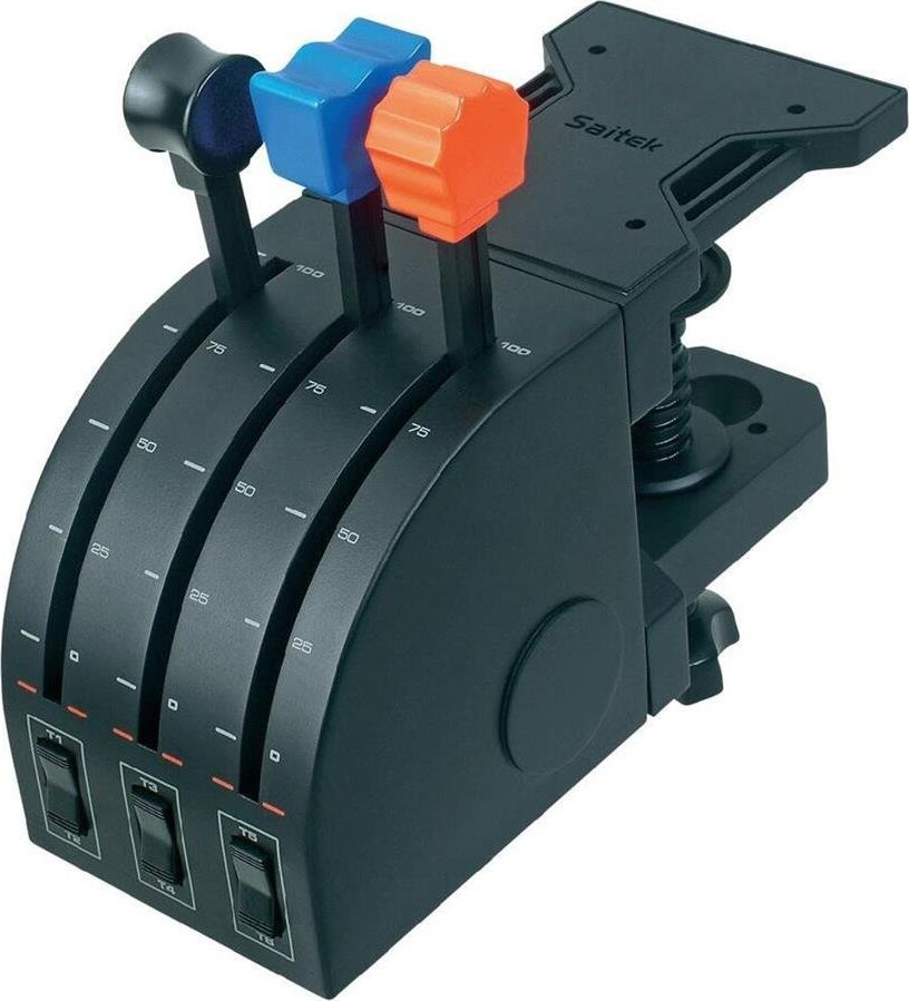 Logitech   G Saitek Pro Flight Throttle Quadrant