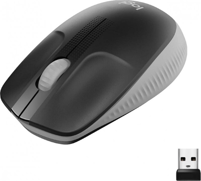 Logitech M190   Trådløs Mus   Grå