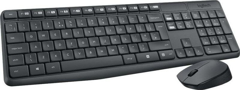 Logitech Mk235   Trådløs Tastatur Og Mus Sæt