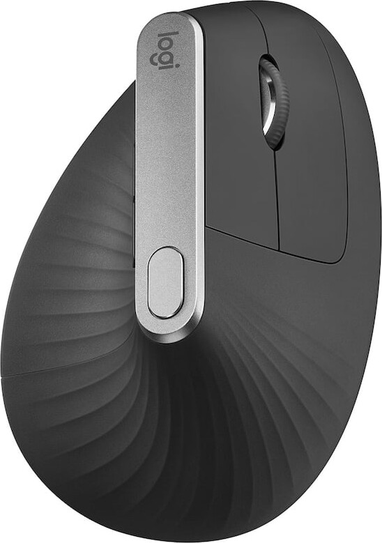 Logitech   Mx Vertical Trådløs Mus   Optisk   Sort   4000 Dpi
