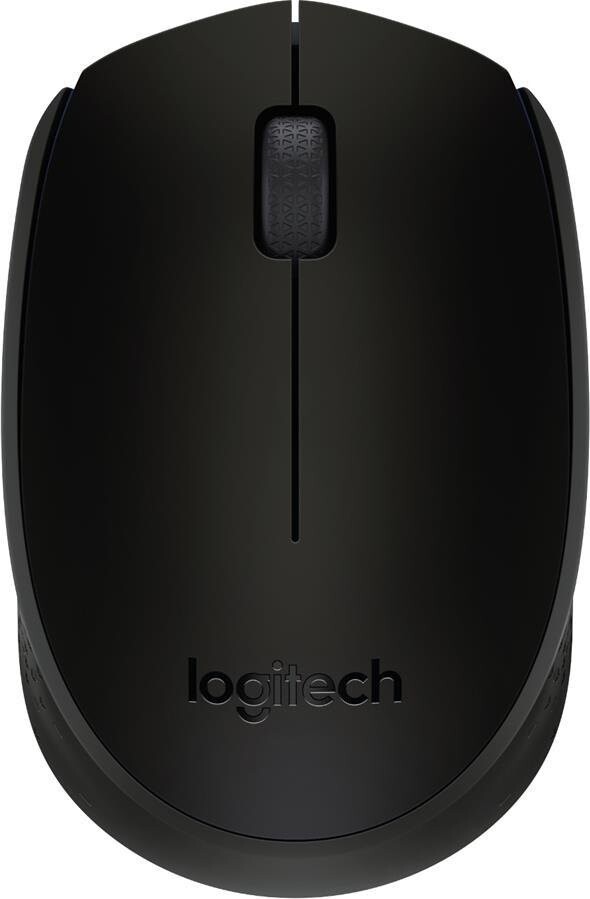 Logitech   Trådløs Mus Med Usb Modtager   M171   1 000 Dpi   Sort