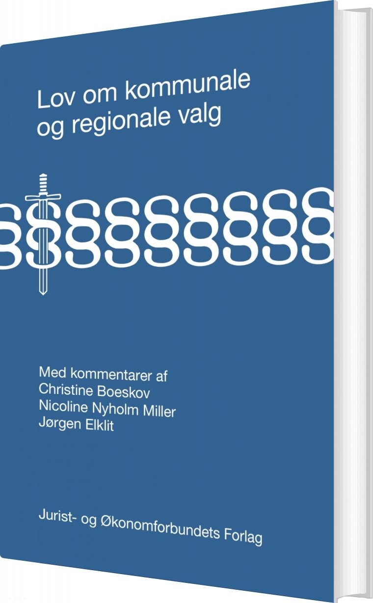 Lov Om Kommunale Og Regionale Valg   Jørgen Elklit   Bog