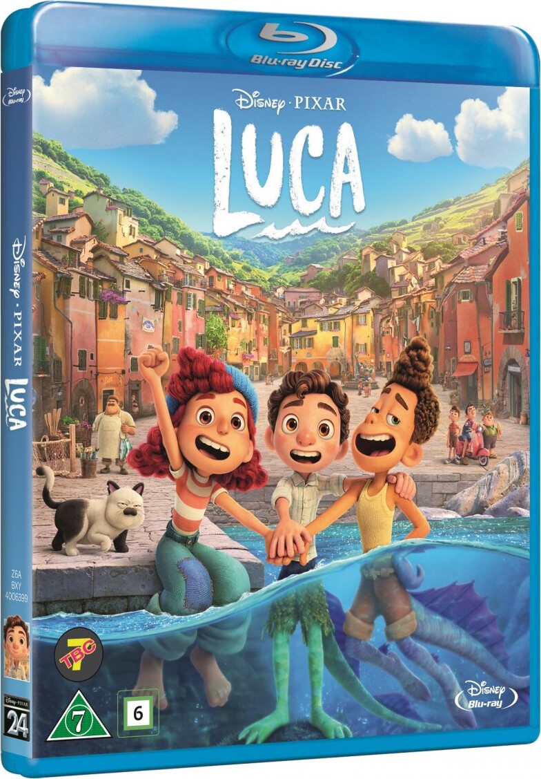 Luca Disney Pixar Blu Ray