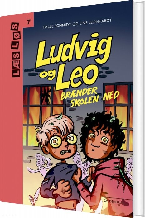 Ludvig Og Leo Brænder Skolen Ned Line Leonhardt Bog