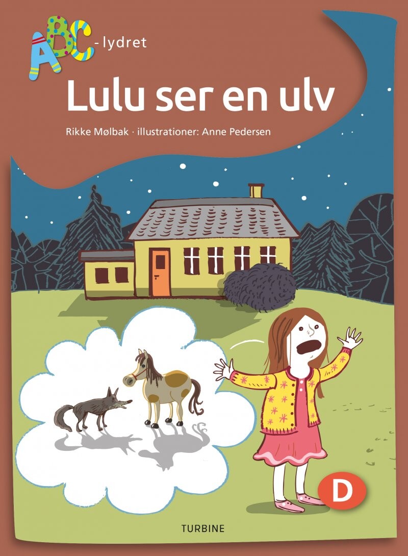 Lulu Ser En Ulv   Rikke Mølbak   Bog