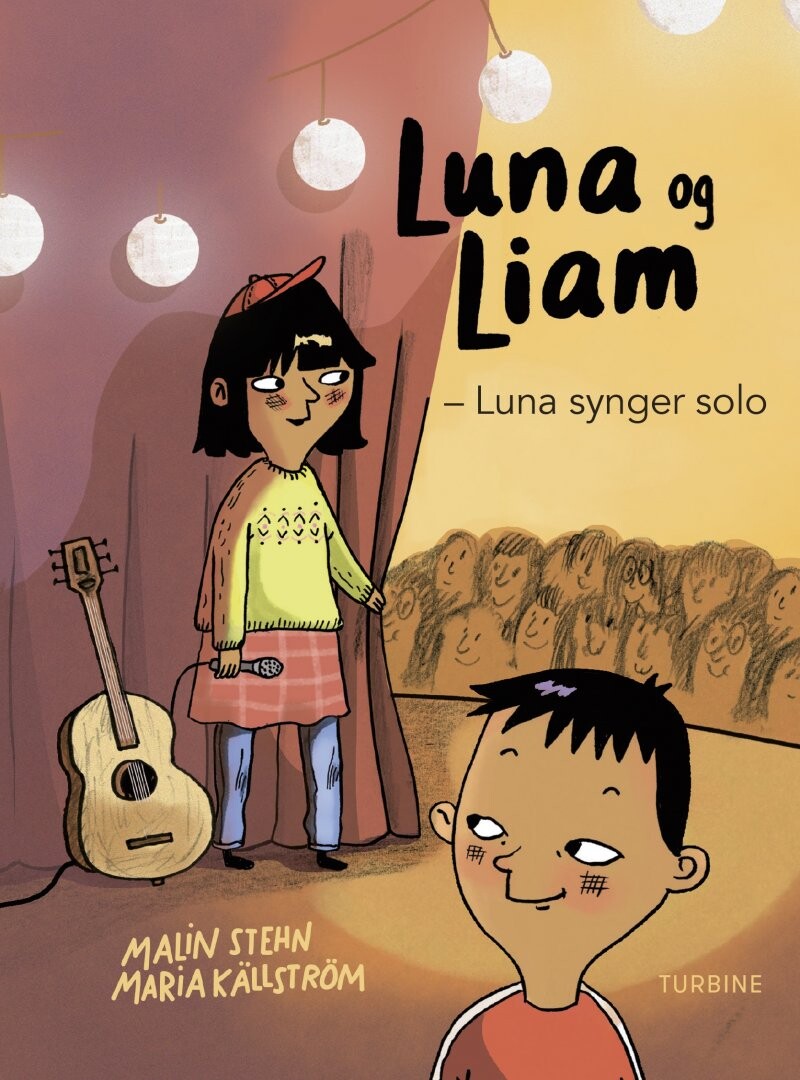 Luna Og Liam   Luna Synger Solo   Malin Stehn   Bog