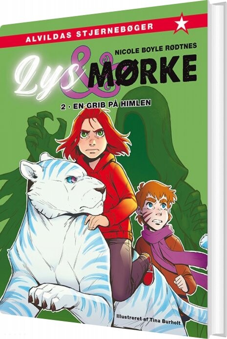 Lys Og Mørke 2: En Grib På Himlen   Nicole Boyle Rødtnes   Bog