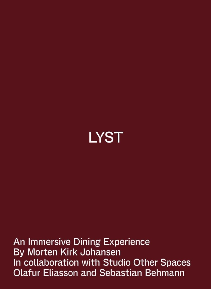 Lyst   An Immersive Dining Experience   Morten Kirk Johansen   Bog