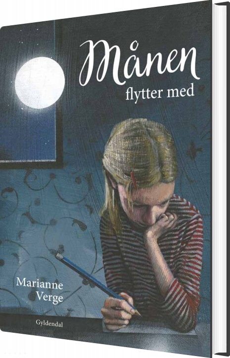 Månen Flytter Med Marianne Verge Bog
