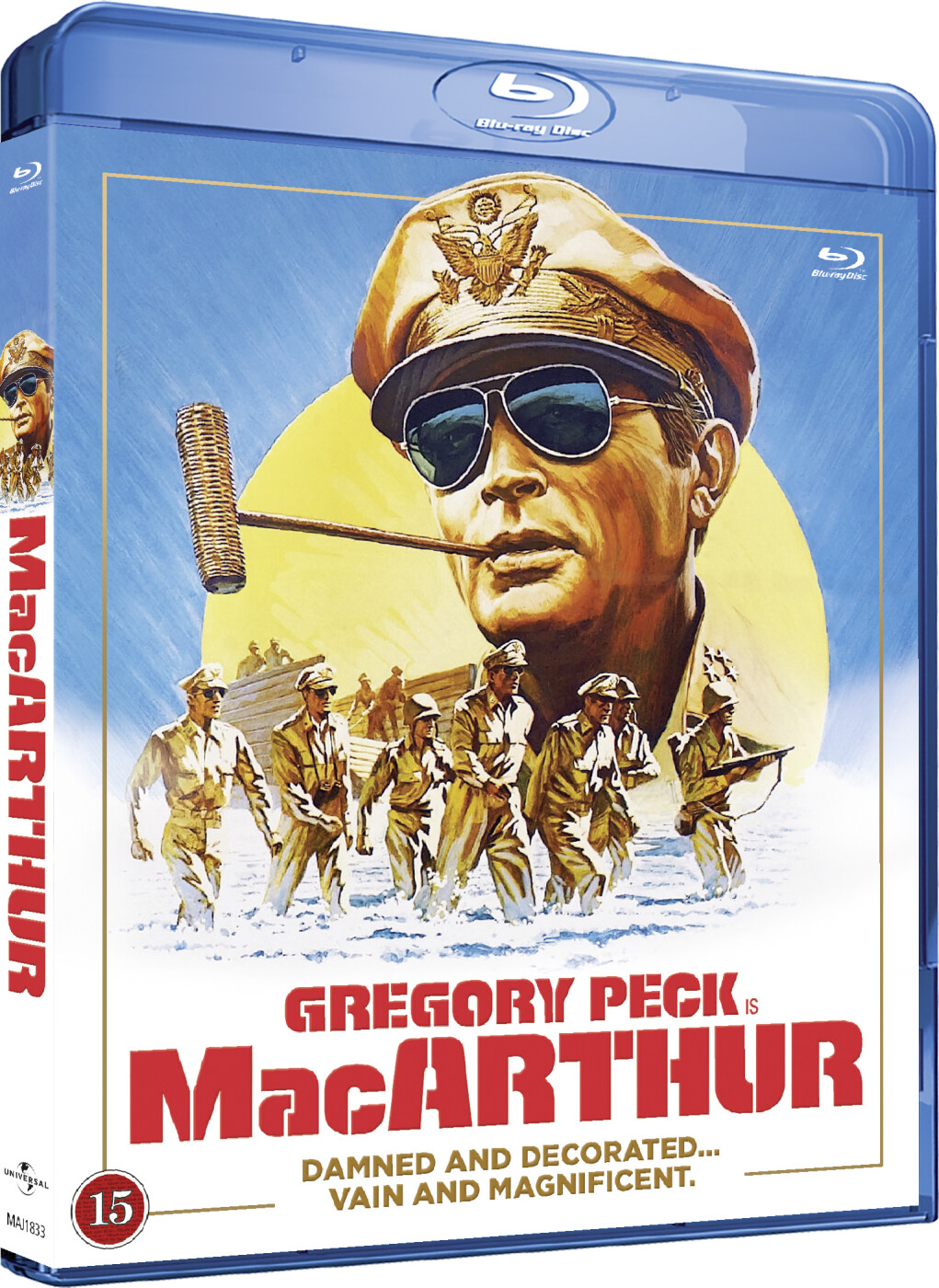 Macarthur Oprørsgeneralen Blu Ray