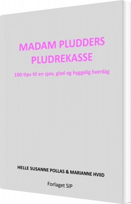 Madam Pludders Pludrekasse   Marianne Hviid   Bog