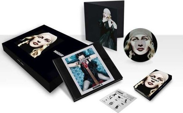 Madonna Madame X Deluxe Boks Sæt Lp Cd Mc Cd