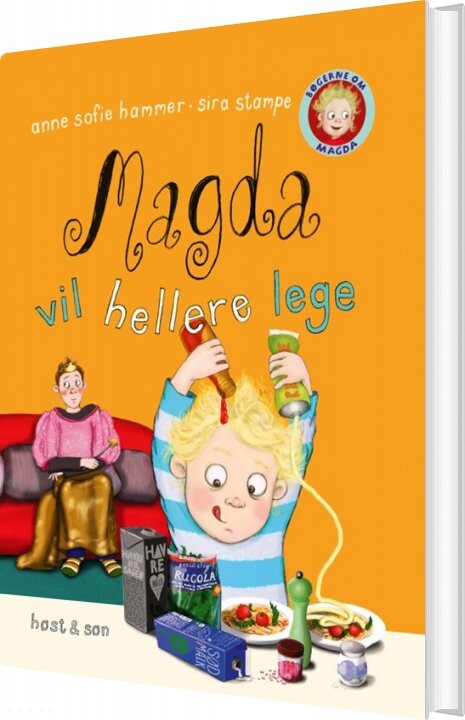 Magda Vil Hellere Lege Anne Sofie Hammer Bog
