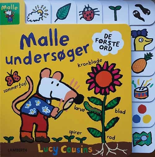 Malle Undersøger   Lucy Cousins   Bog