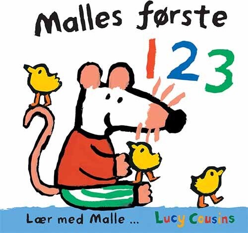 Malles Første 123   Lucy Cousins   Bog