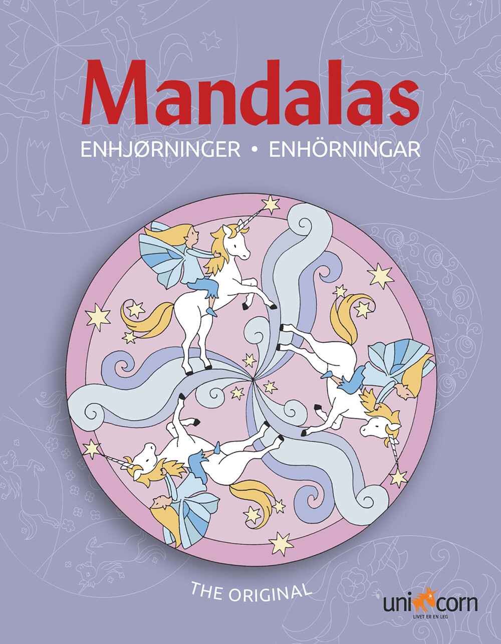Mandalas Med Enhjørninger   Bog