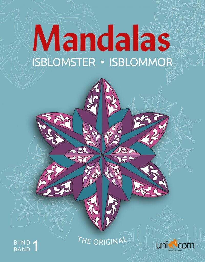 Mandalas Med Isblomster Bind 1   Bog